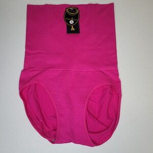 ShaperQueen Womens High Waist Tummy Control Shapewear Panties Pink XL